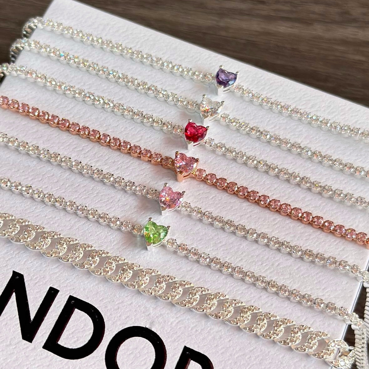 Pulseras Tenis Pandora