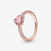 Anillo Corazón Rose Gold