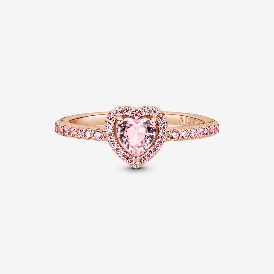 Anillo Corazón Rose Gold