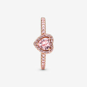 Anillo Corazón Rose Gold