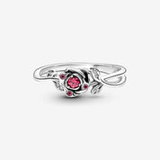 Anillo Rosa de la Bella y la Bestia de Disney