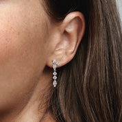 Pendientes Colgantes Herbario Brillante