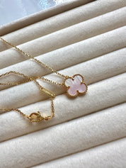 Collar Alhambra Vintage 1 Trébol Rosa