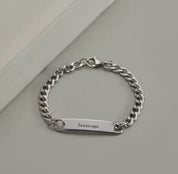 Guillo Grueso Grabable en Acero Inoxidable