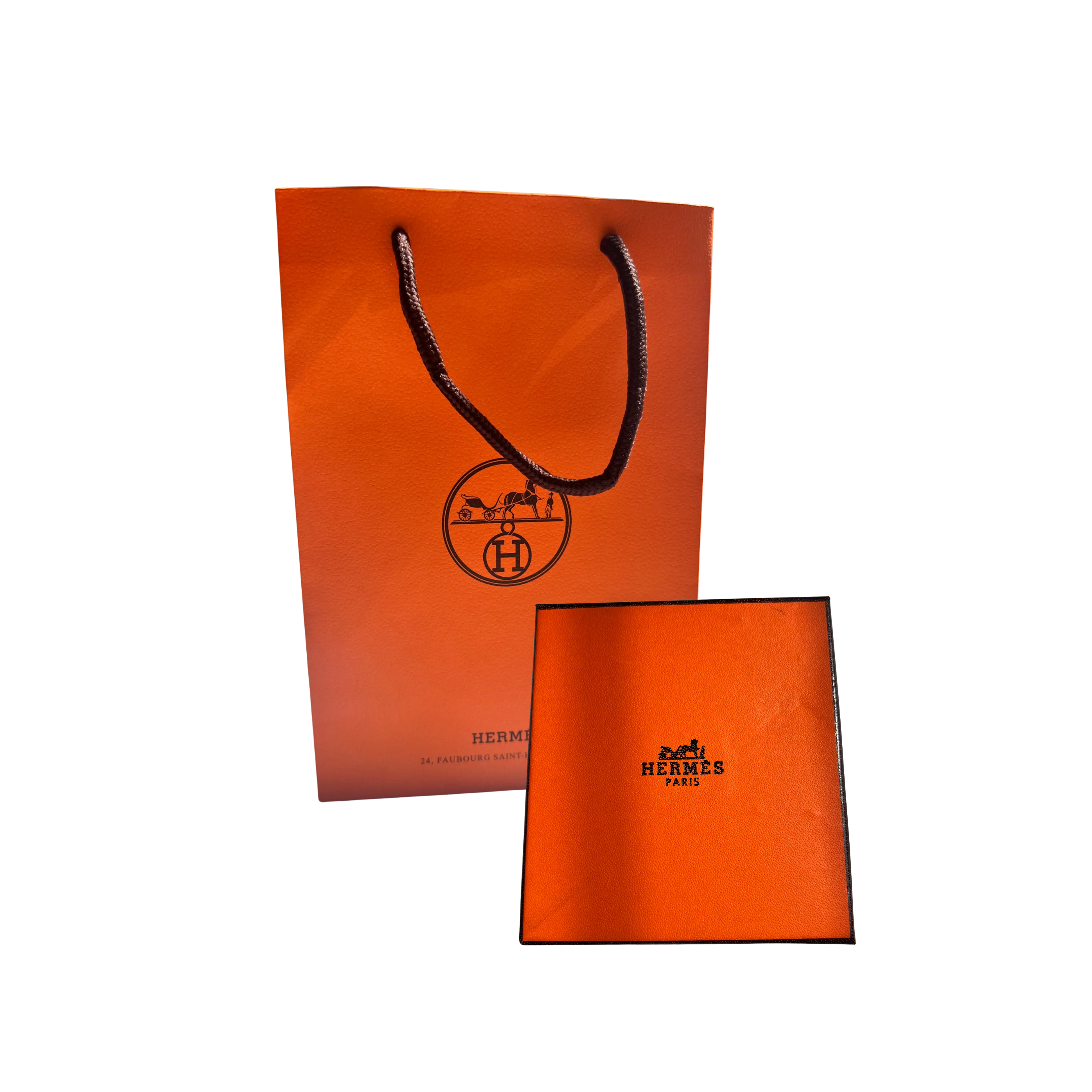 Caja + Bolsa Hermes