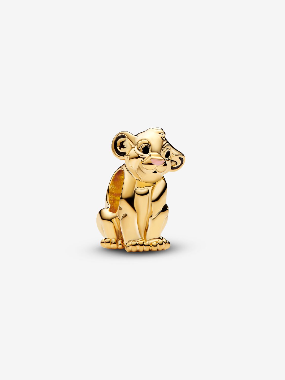 Charm Dorado Simba El Rey León de Disney