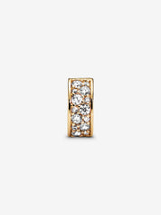 Charm de Clip Pavé Transparente