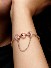 Cadena de seguridad Rose Gold