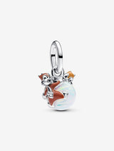 Colgante Disney Chip y Dale en Perla