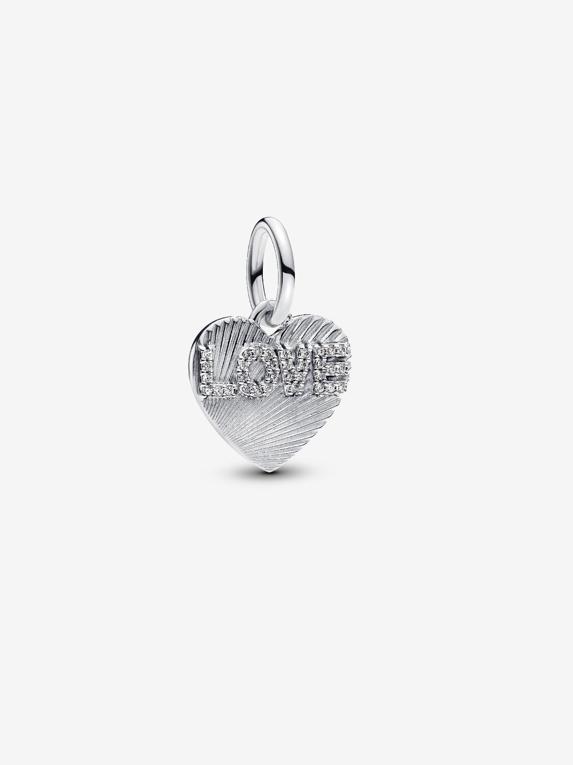 Charm Colgante Grabable Corazón para collar