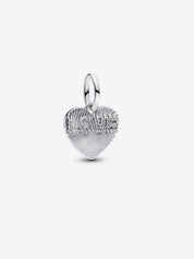 Charm Colgante Grabable Corazón para collar