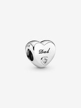 Charm en plata de ley Amor de Padre "Dad"