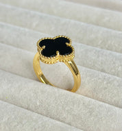 Anillo Van Cleef Alhambra Vintage Negro