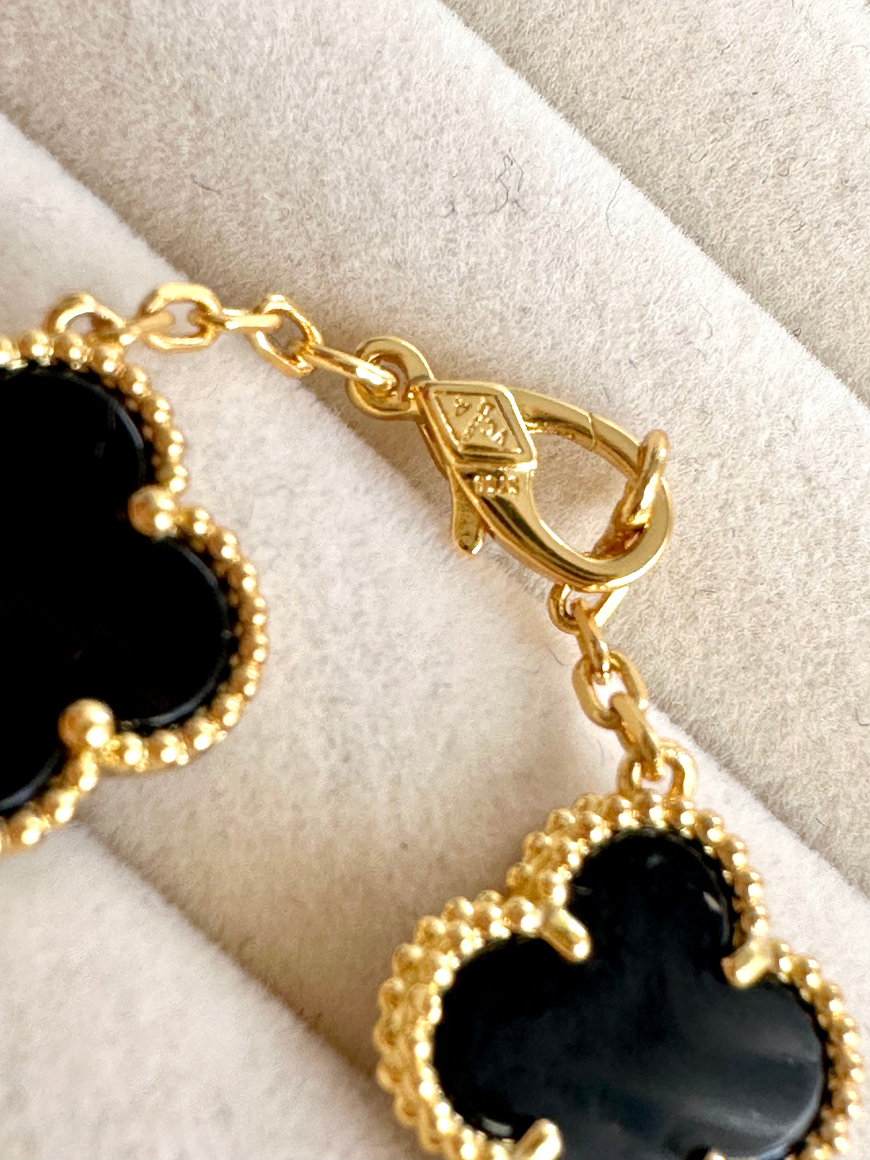 Collar 10 Tréboles Negro Van Cleef & Arpels