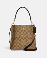 Coach City Bucket Marrón/Negro