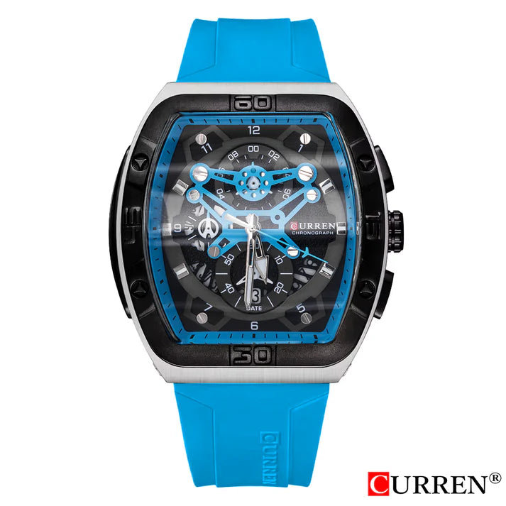 Reloj Azul Curren 8443CBR