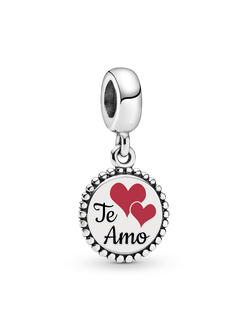 Charm colgante TE AMO