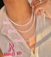 Collar de Cadena Cubana Pandora