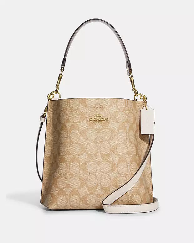 Coach Bucket Mollie 22 Fondo Rosa