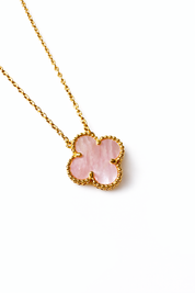 Collar Alhambra Vintage 1 Trébol Rosa