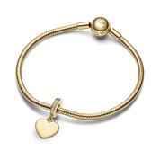 Charm colgante Corazón grabable