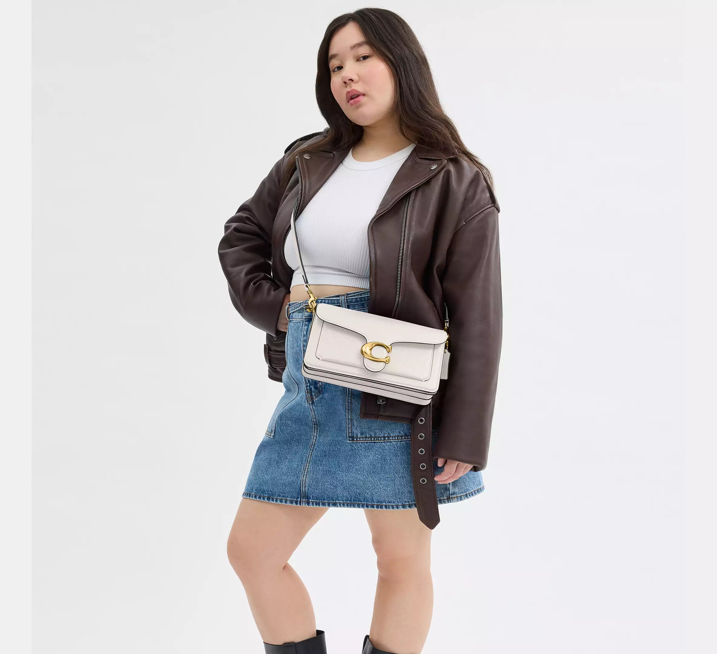 Coach Tabby 26 Blanca 100% OG