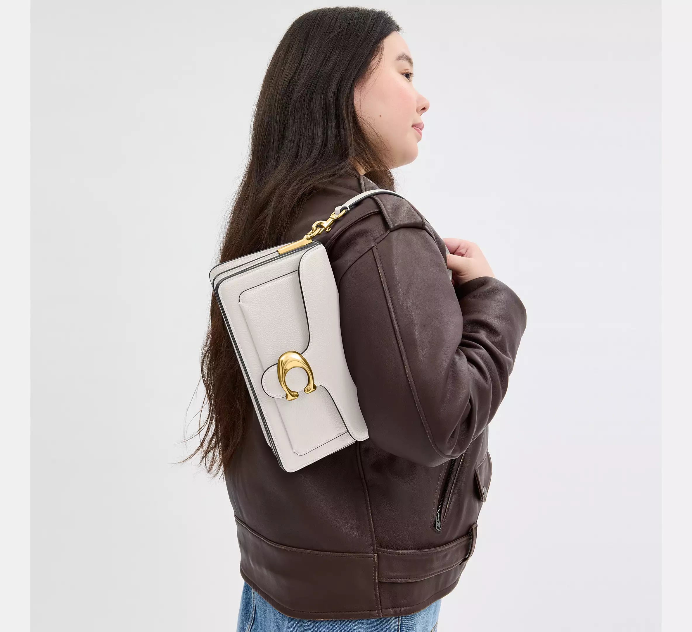 Coach Tabby 26 Blanca 100% OG