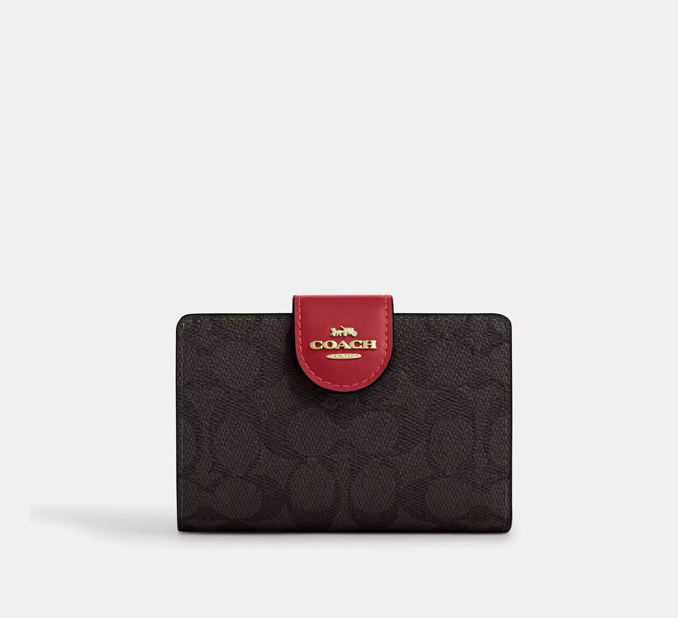 Coach Wallet Interior Rojo
