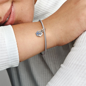 Charm Colgante Ave Golondrina Brillante