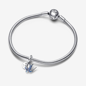 Charm Colgante Ave Golondrina Brillante