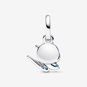 Charm Colgante Ave Golondrina Brillante