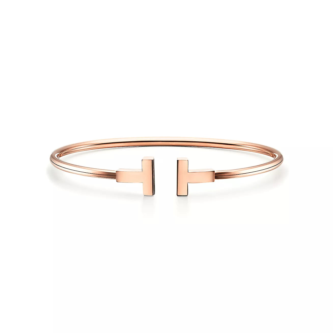 Pulsera Tiffany T Wire Rose Gold