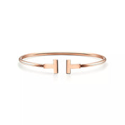 Pulsera Tiffany T Wire Rose Gold